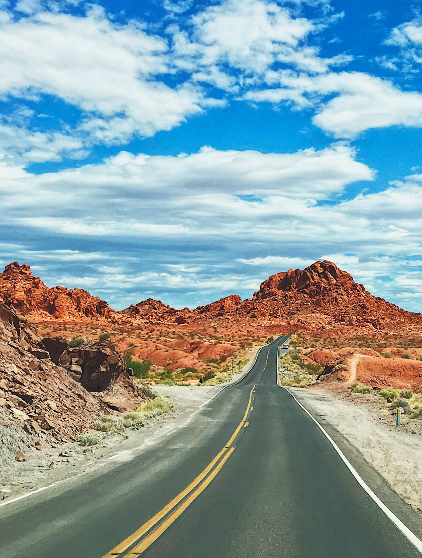 Valley of Fire au Nevada USA