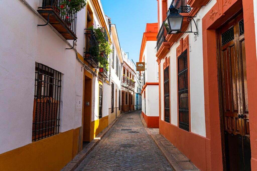 Ruelle colorée de Palma de Majorque